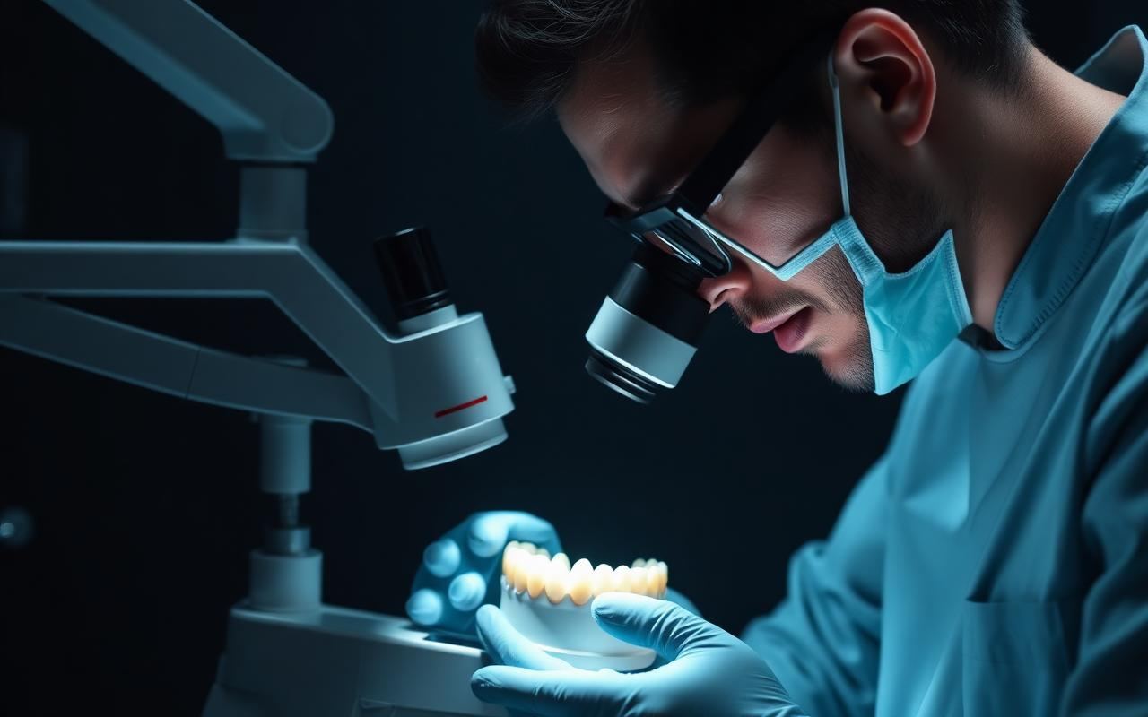 Doctor en laboratorio